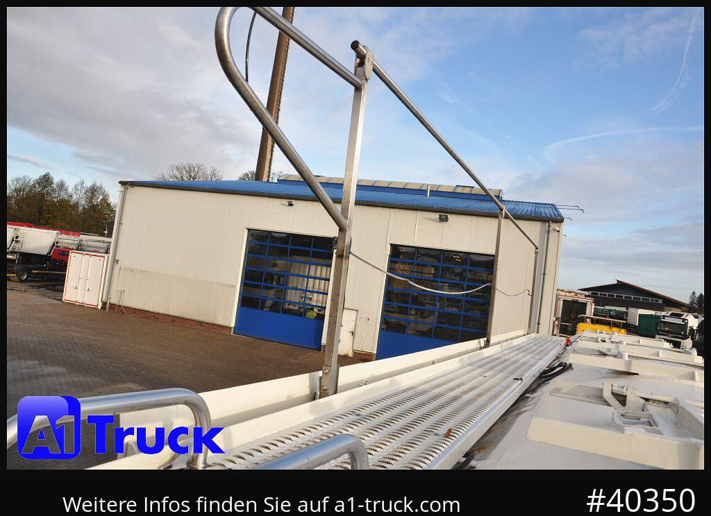 Tank trailer FELDBINDER Silo, Futtermittel, 32m³, 4 Kammern,