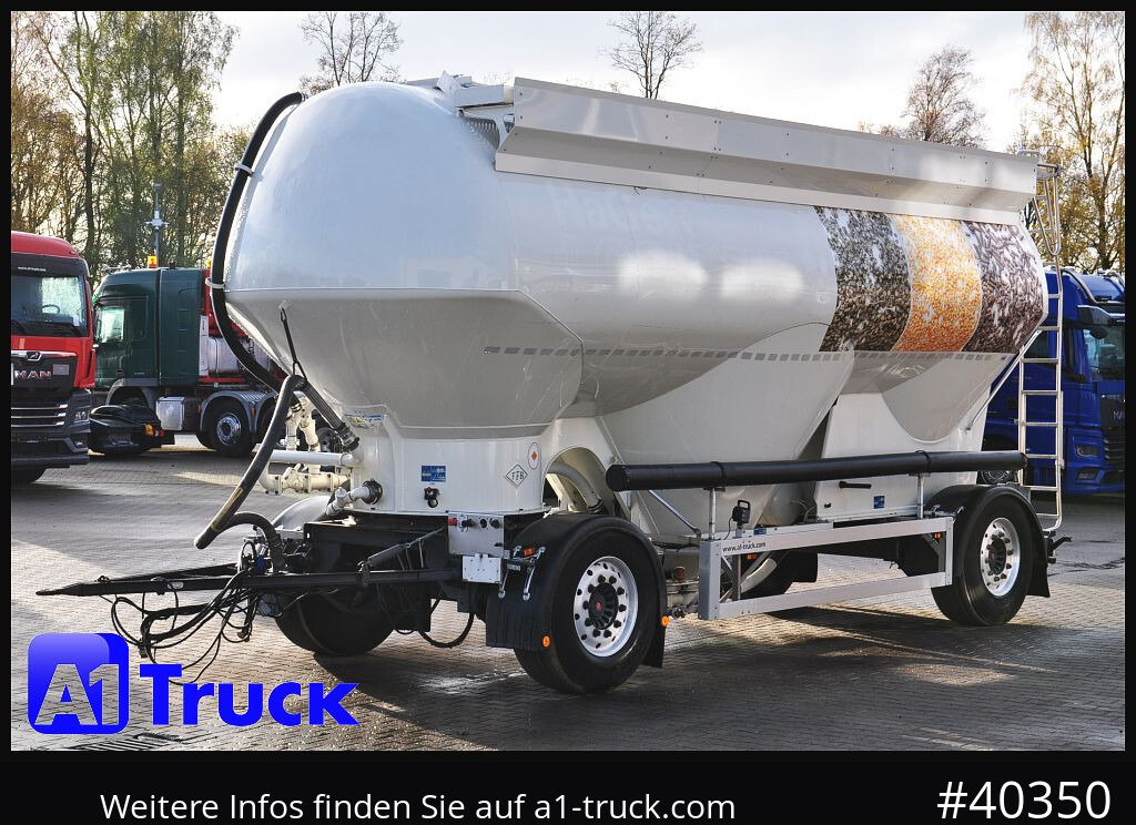 Tank trailer FELDBINDER Silo, Futtermittel, 32m³, 4 Kammern,