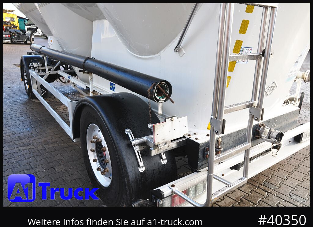 Tank trailer FELDBINDER Silo, Futtermittel, 32m³, 4 Kammern,