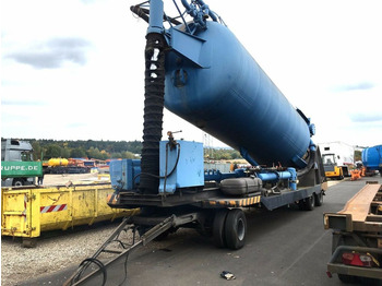 Goldhofer 3 Achs Taifun Tankbehälter Eigenmotor Kipper  - Tank trailer