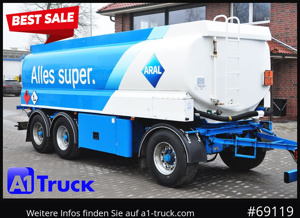 Tank trailer Oben-Untenbef. 22.400 Ltr. 3 KA