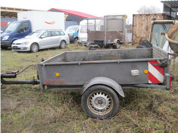 Dropside/ Flatbed trailer Trebbiner Pritsche m. Absenkhydraulik BT13.21S: picture 1