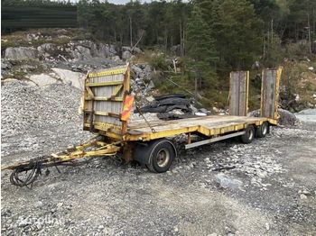 Low loader trailer for transportation of heavy machinery VIKING 20 TON: picture 1