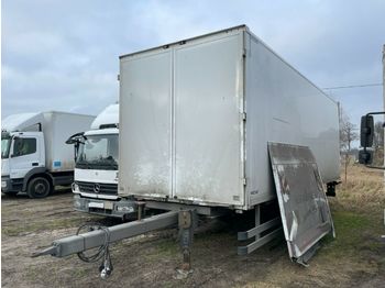 Closed box trailer WALTHER Durchladbar +Ladebordwand Unfall: picture 1