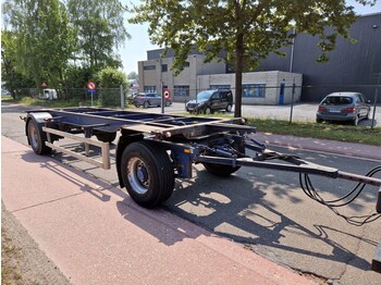 Container transporter/ Swap body trailer Wecon AW218L - SL / FREINS TAMBOURS / DRUM BRAKES: picture 1