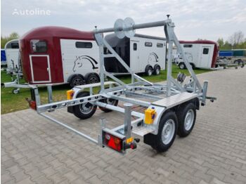 New Cable drum trailer Wiola 2T-H2 przyczepa kablowa / cable trailer 2.7T GVW: picture 4