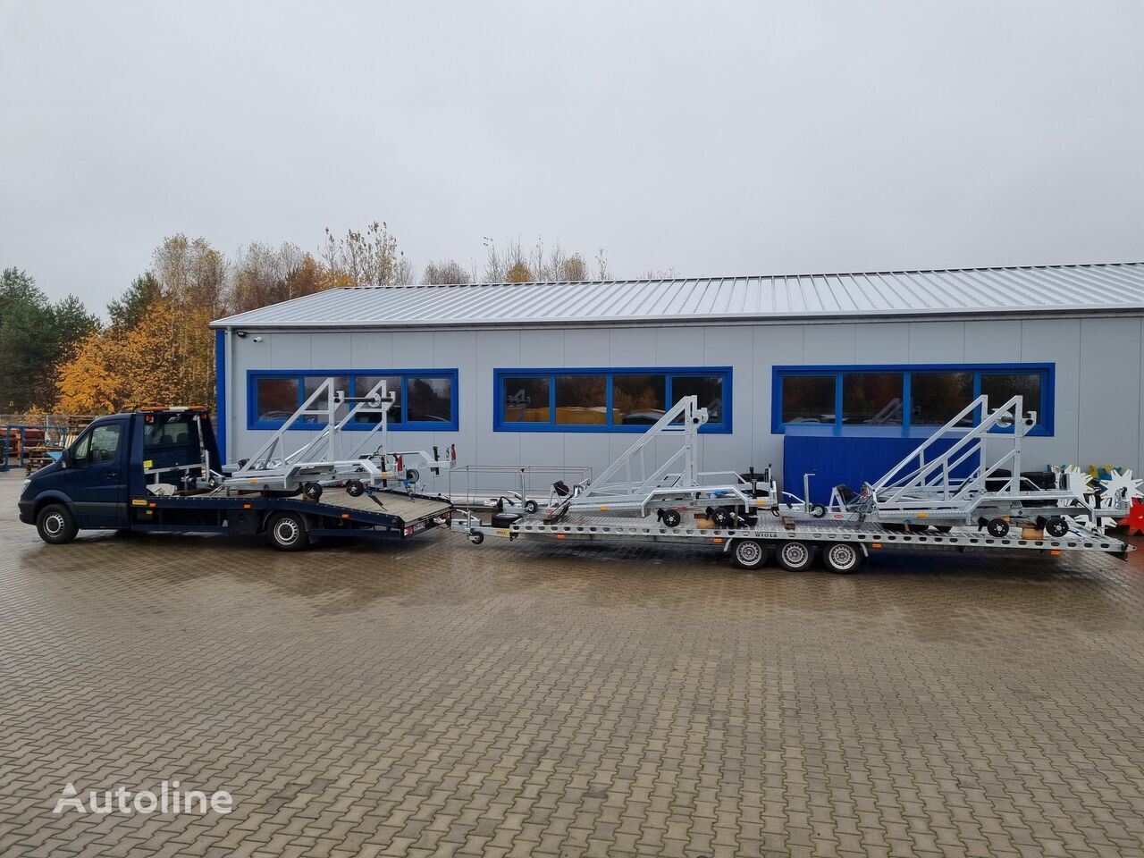 New Cable drum trailer Wiola 2T-H2 przyczepa kablowa / cable trailer 2.7T GVW: picture 33