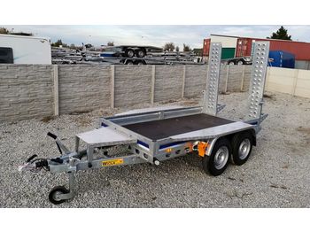 New Dropside/ Flatbed trailer for transportation of heavy machinery Wiola New: picture 1