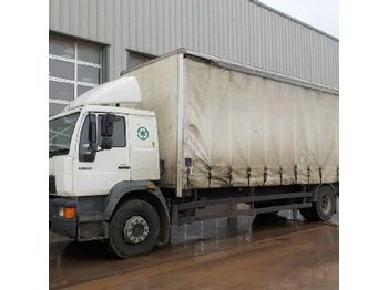 Curtainsider truck 2000 MAN 18-224: picture 1