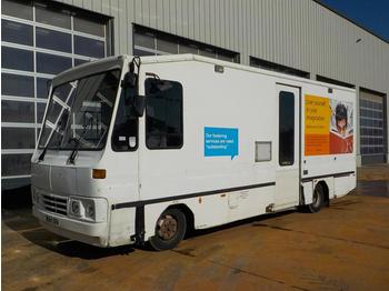 Vending truck 2004 DAF 4x2 Mobile Library Box Lorry, Reverse Camera: picture 1