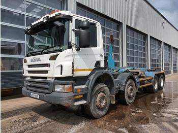 Hook lift truck 2005 Scania P340: picture 1