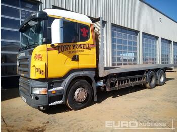 Dropside/ Flatbed truck 2005 Scania R470: picture 1
