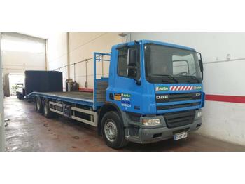 Dropside/ Flatbed truck for transportation of heavy machinery 2006 DAF CF75-310: picture 1