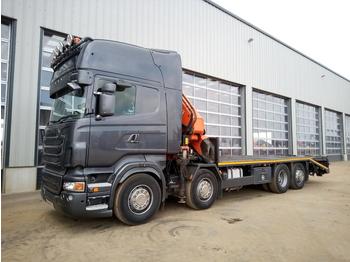 Dropside/ Flatbed truck 2008 Scania R480: picture 1