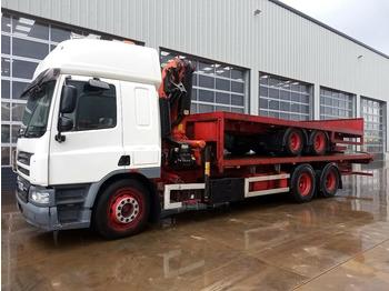 Dropside/ Flatbed truck 2009 DAF CF75.360: picture 1