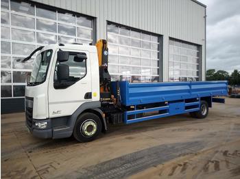 Dropside/ Flatbed truck 2014 DAF LF180: picture 1