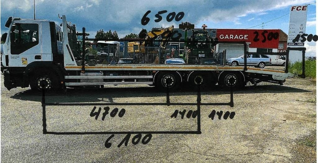 Autotransporter truck Iveco STRALIS 360 e6 A Réparer