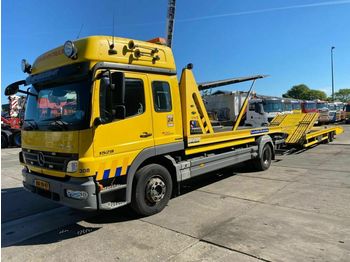 Autotransporter truck Mercedes-Benz ATEGO 1529 L 4X2 - OMARS 3 LADER + TIJHOF 2AS AA