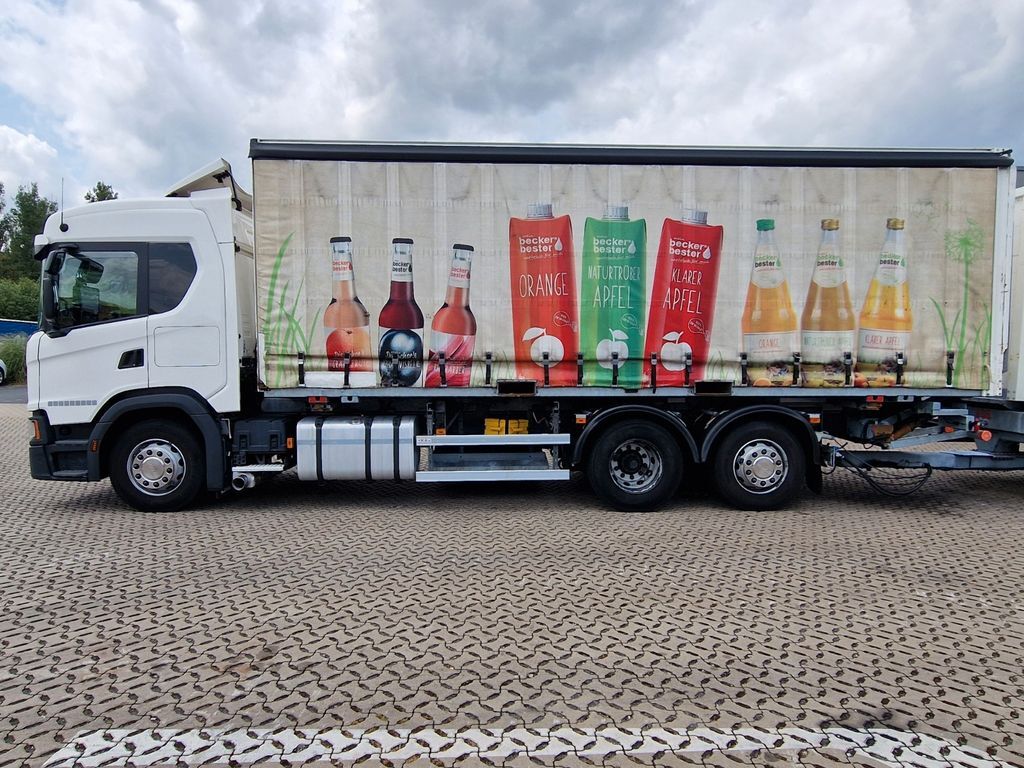 Beverage truck Scania G410 / Retarder / Ladebordwand / Lenkachse