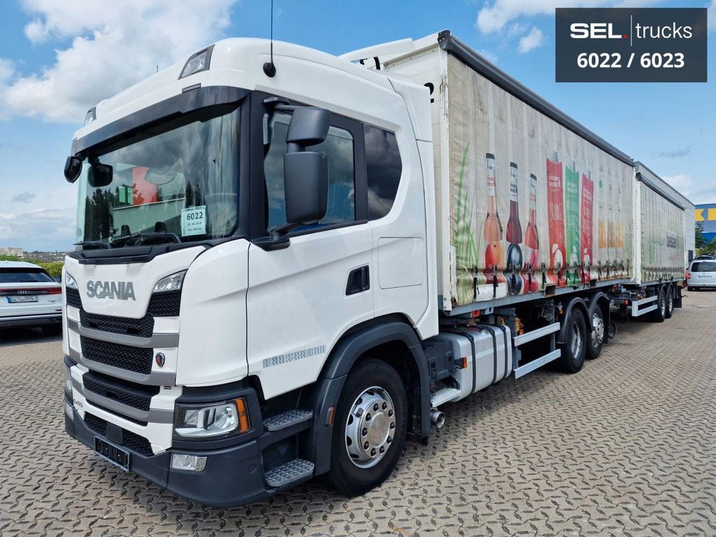 Beverage truck Scania G410 / Retarder / Ladebordwand / Lenkachse