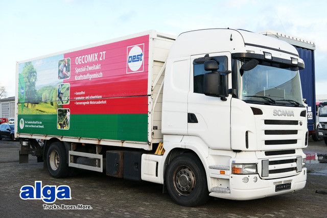Beverage truck Scania R 420 LB4X2, Schwenkwand, LBW 2,0to., Retarder