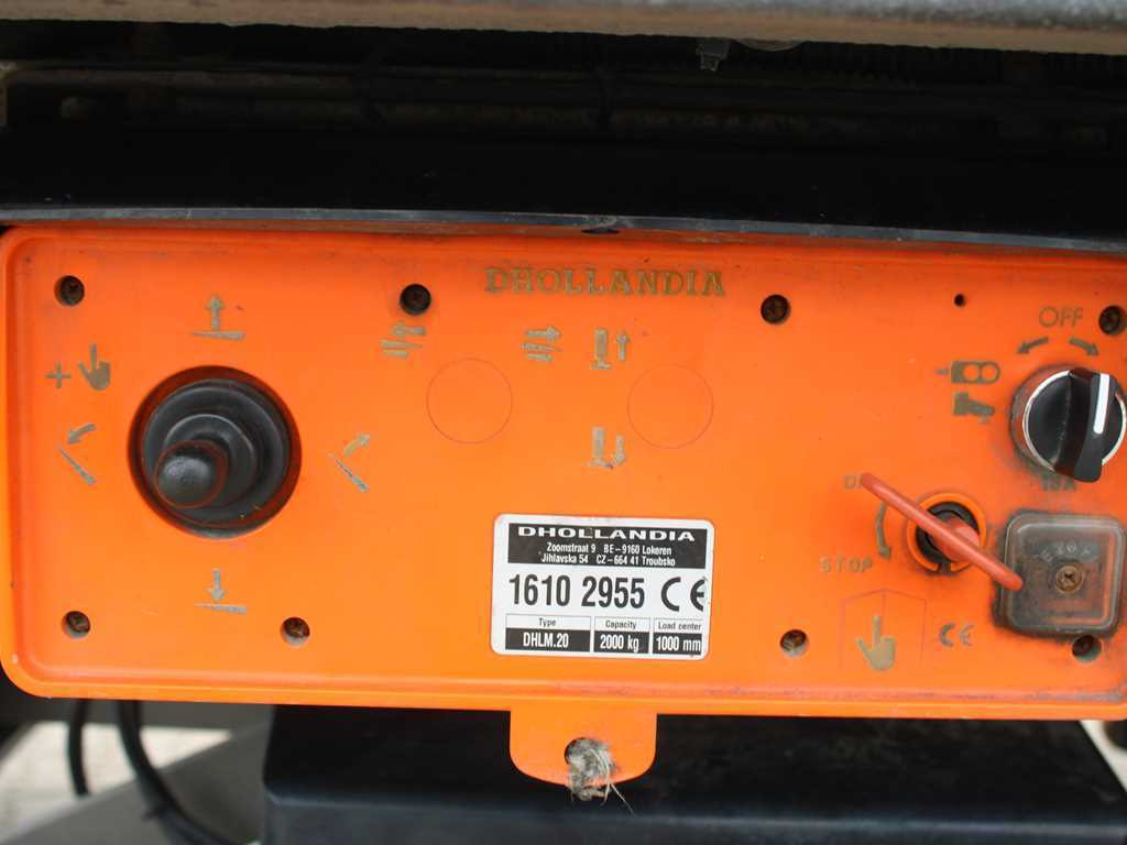 Box truck DAF CF 320, HYDRAULIC FRONT, EURO 6