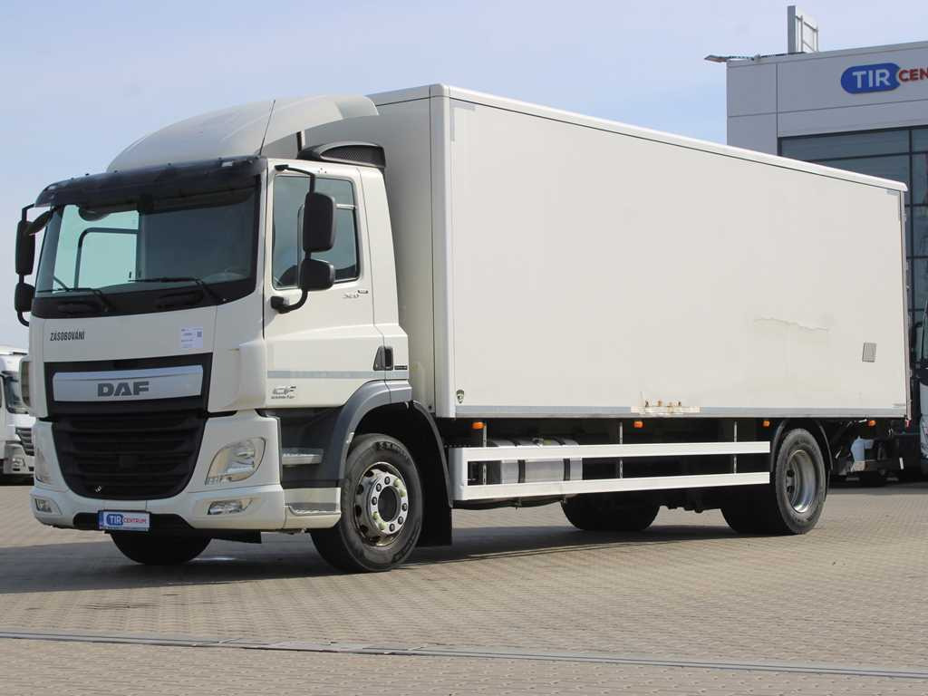 Box truck DAF CF 320, HYDRAULIC FRONT, EURO 6