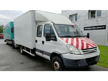 Box truck IVECO DAILY 65 C 18 DOKA Koffer+HF