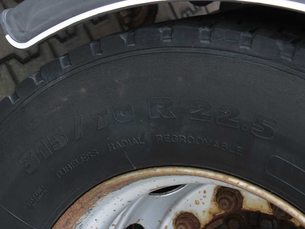 Box truck Iveco EUROCARGO ML 190EL30, EURO 5, HYDRAULIC FRONT