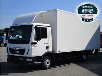 Box truck MAN TGL 8.180 BL Koffer LBW Palfinger Klimaaut AHK ZV