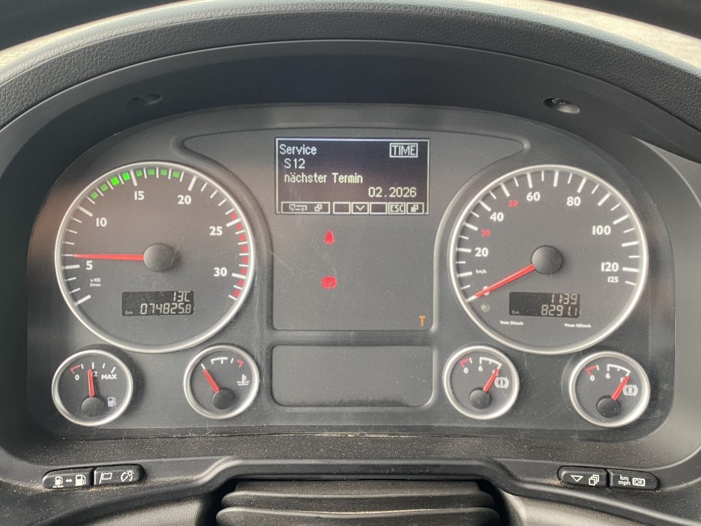 Box truck MAN TGS 41.540 8x4 BB Eichfahrzeug