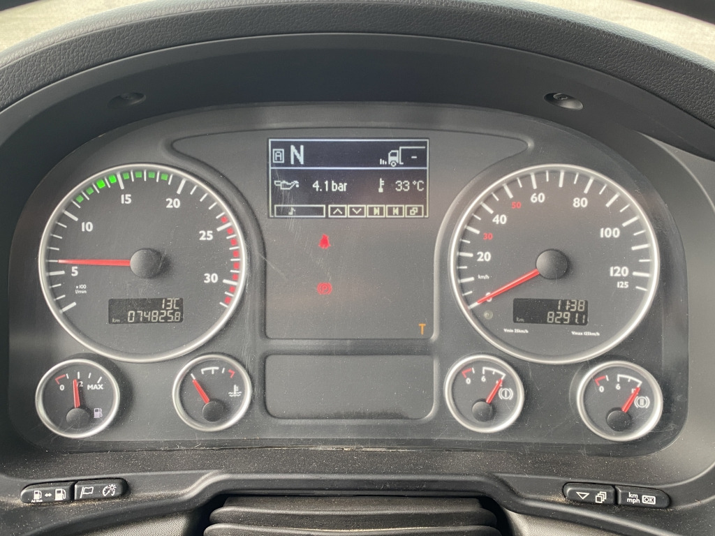 Box truck MAN TGS 41.540 8x4 BB Eichfahrzeug