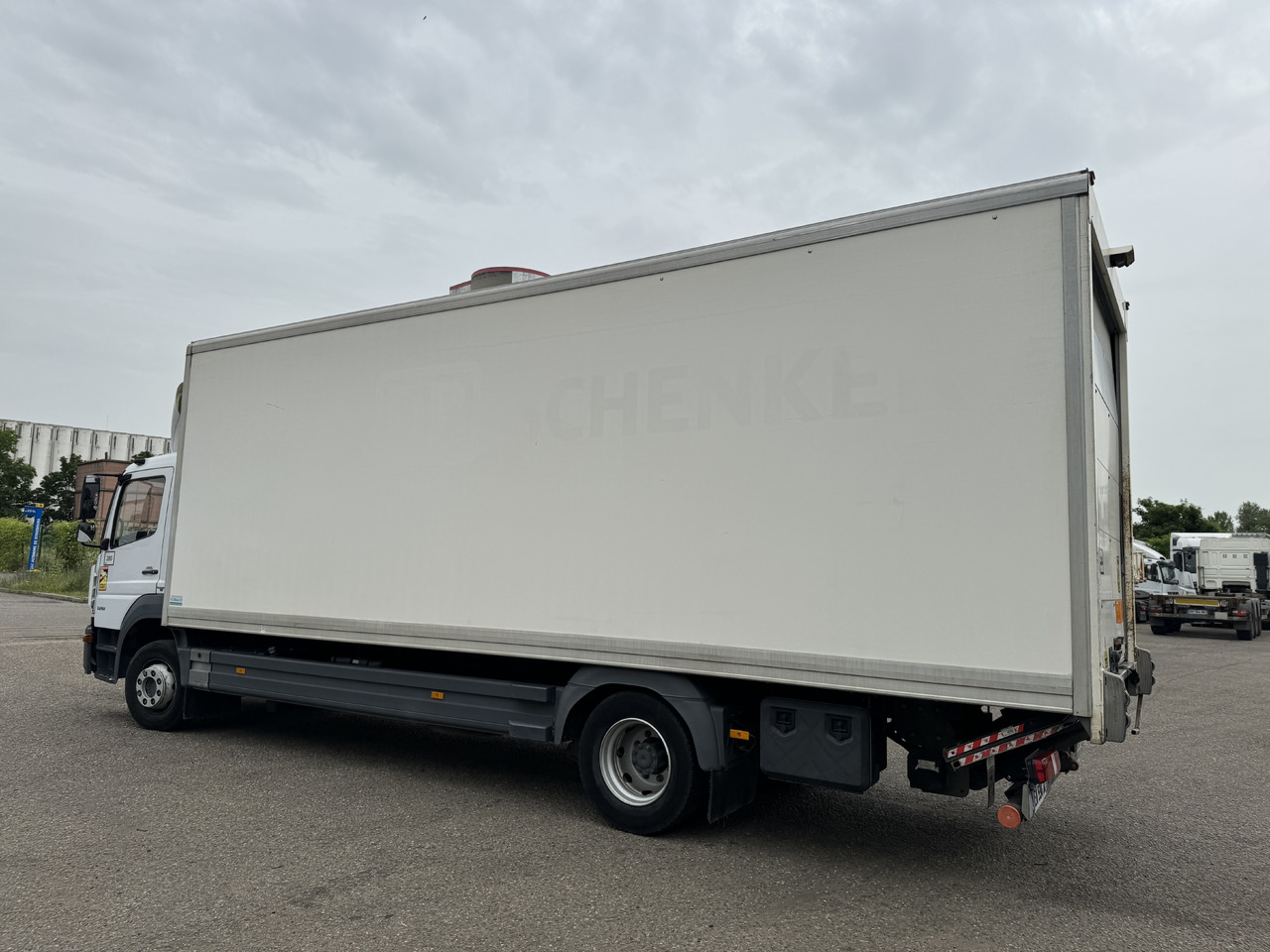 Box truck MERCEDES-BENZ ATEGO 1218