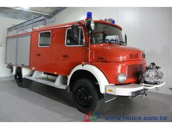 Box truck Mercedes-Benz 1113 LF16TS 4x4 Ex Feuerw Neuwertig nur 15400 km