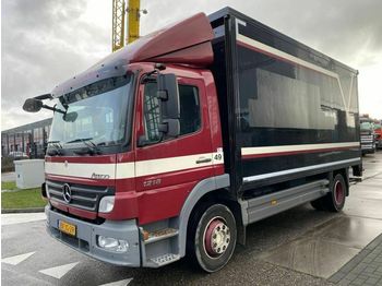 Box truck Mercedes-Benz ATEGO 1218 L 4X2 EURO 5 + LAADKLEP