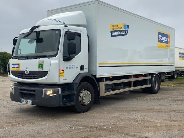 Box truck PREMIUM 380 CV FOURGON + HAYON RAB