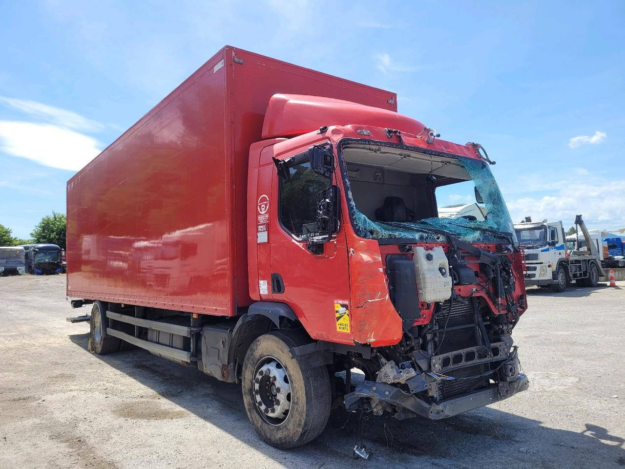 Box truck RENAULT D19 WIDE
