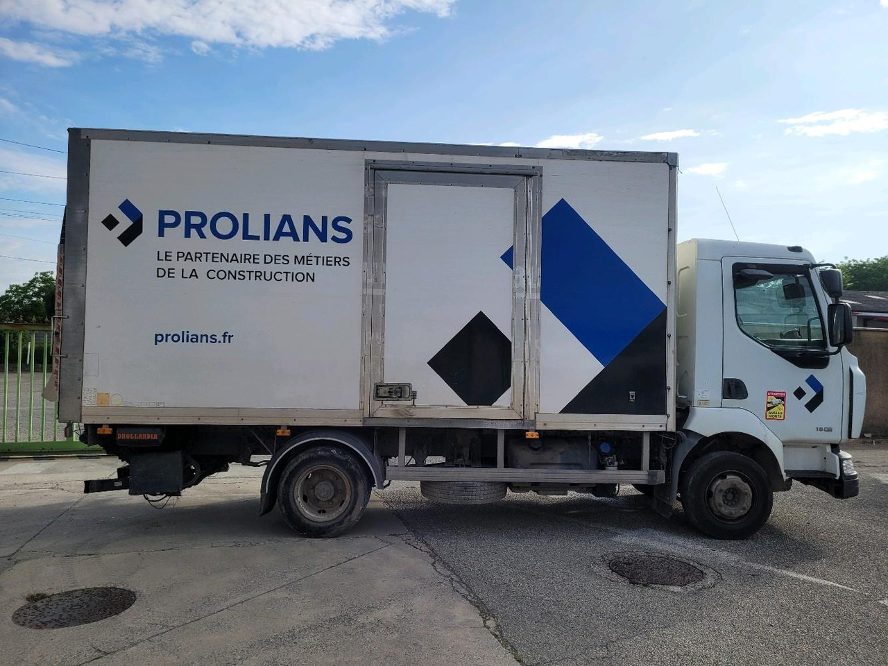 Box truck RENAULT MIDLUM 180 DXL