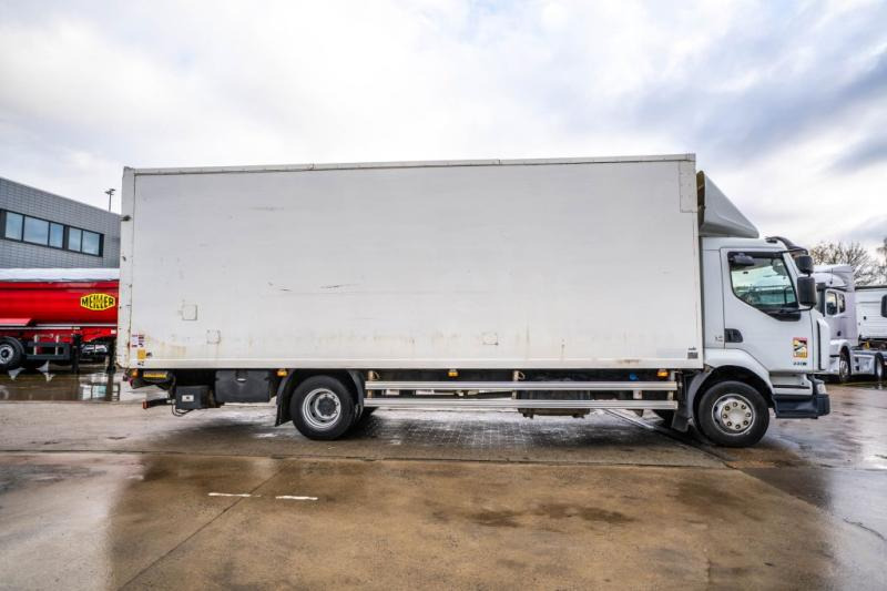 Box truck Renault MIDLUM 220 (16T)+ DHOLLANDIA 2T.