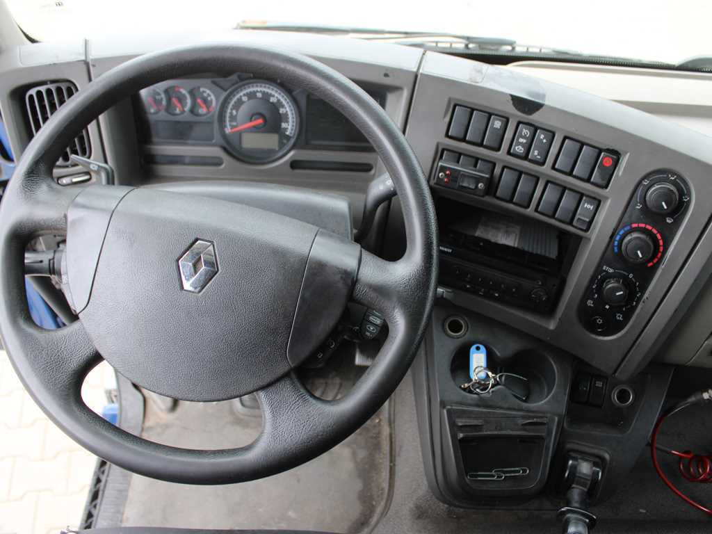 Box truck Renault MIDLUM 220, HYDRAULIC FRONT, EURO 5