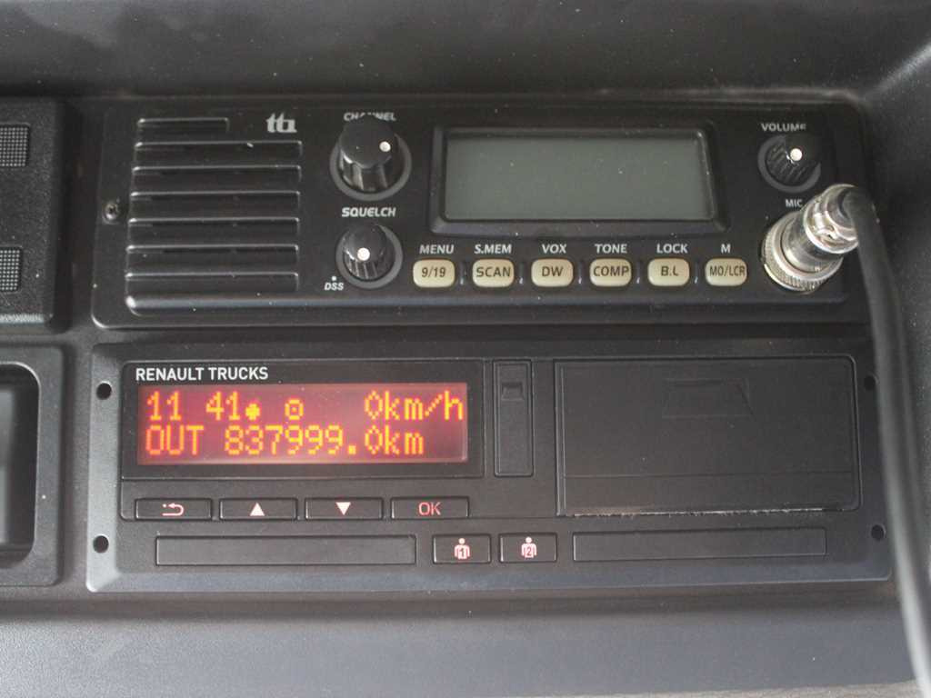 Box truck Renault MIDLUM 220, HYDRAULIC FRONT, EURO 5