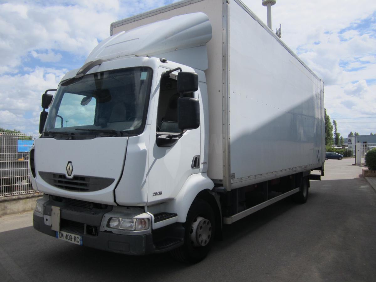 Box truck Renault Midlum 280 DXI