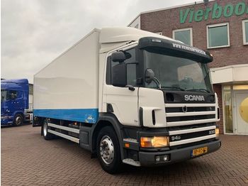 Box truck Scania P94.230 4X2 BAKWAGEN MET KLEP HOLLAND TRUCK COOD CONDITION