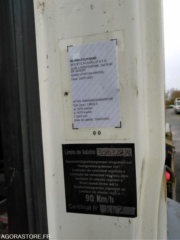 Truck CAMION AMPLIROLL 26T CY-299-QR