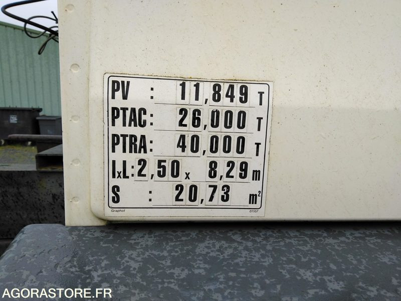 Truck CAMION AMPLIROLL 26T CY-299-QR