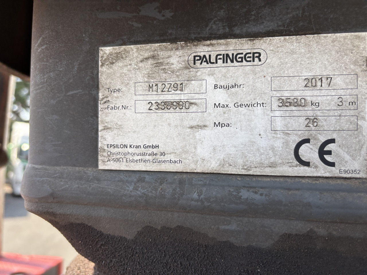 Cab chassis truck SCANIA R 580 CB6x4HHZ