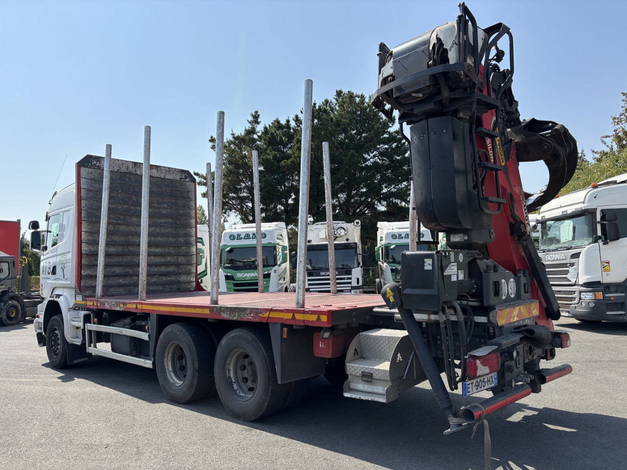 Cab chassis truck SCANIA R 580 CB6x4HHZ