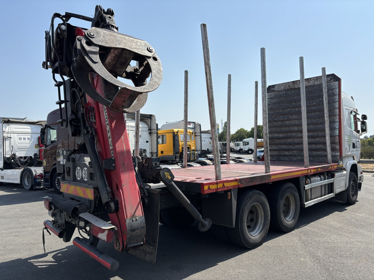 Cab chassis truck SCANIA R 580 CB6x4HHZ