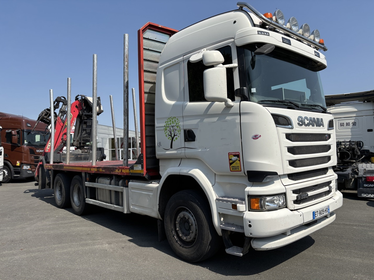 Cab chassis truck SCANIA R 580 CB6x4HHZ