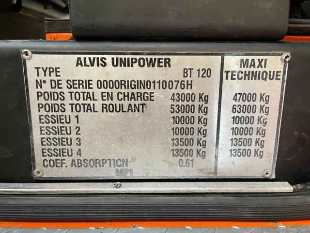 Cab chassis truck UNIPOWER MPI BT 120